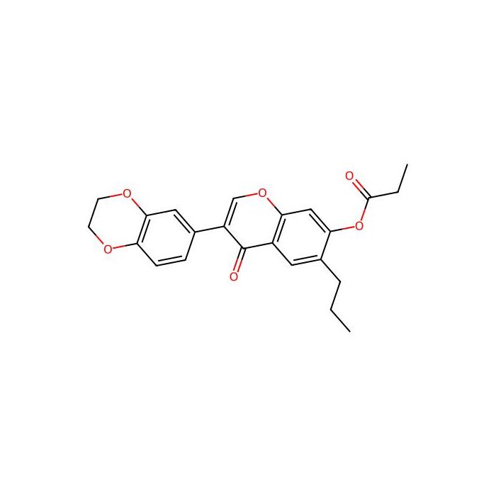 3-(2,3-dihydrobenzo[b][1,4]dioxin-6-yl)-4-oxo-6-propyl-4H-chromen-7-yl propionate -  CAS No(610752-23-3) by Aladdin Scientific