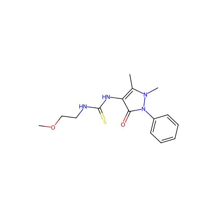 1-(1,5-dimethyl-3-oxo-2-phenyl-2,3-dihydro-1H-pyrazol-4-yl)-3-(2-methoxyethyl)thiourea -  CAS No(392236-97-4) by Aladdin Scientific