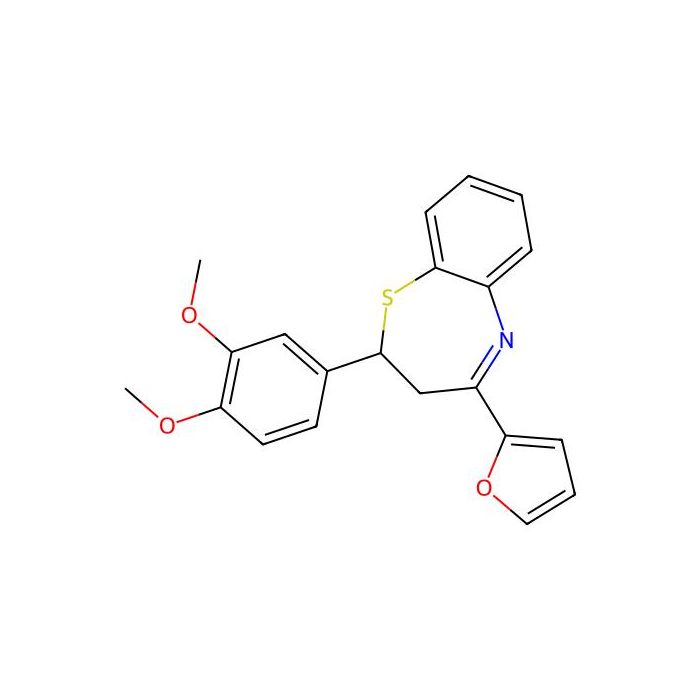 2-(3,4-Dimethoxyphenyl)-4-(furan-2-yl)-2,3-dihydro-1,5-benzothiazepine -  CAS No(328104-58-1) by Aladdin Scientific