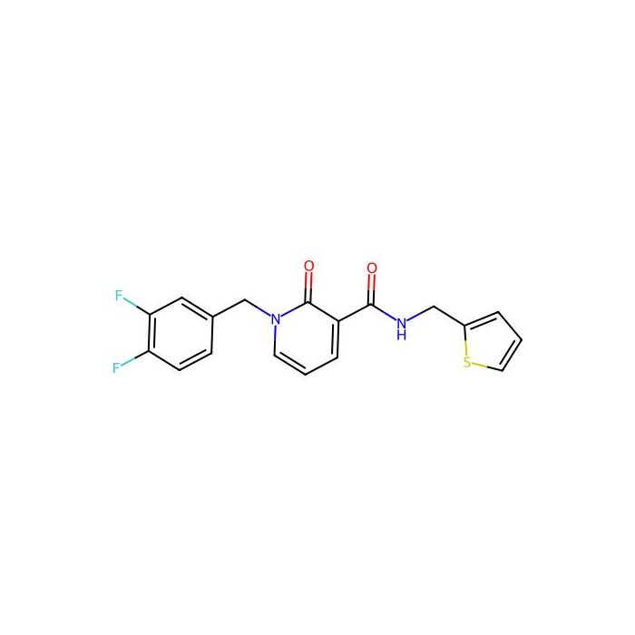 1-(3,4-Difluorobenzyl)-2-oxo-N-(thiophen-2-ylmethyl)-1,2-dihydropyridine-3-carboxamide -  CAS No(1001413-87-1) by Aladdin Scientific