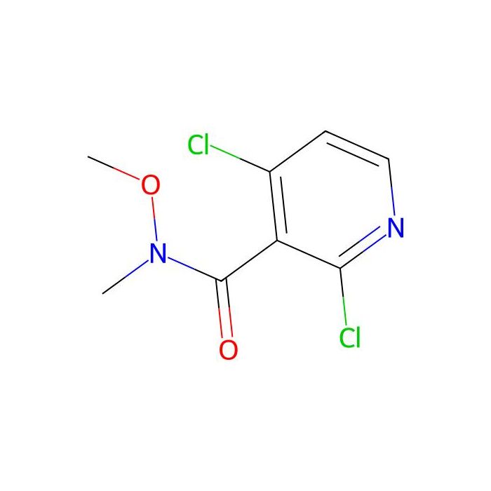 2,4-dichloro-N-methoxy-N-methylpyridine-3-carboxamide - ≥95% CAS No(1446786-37-3) by Aladdin Scientific