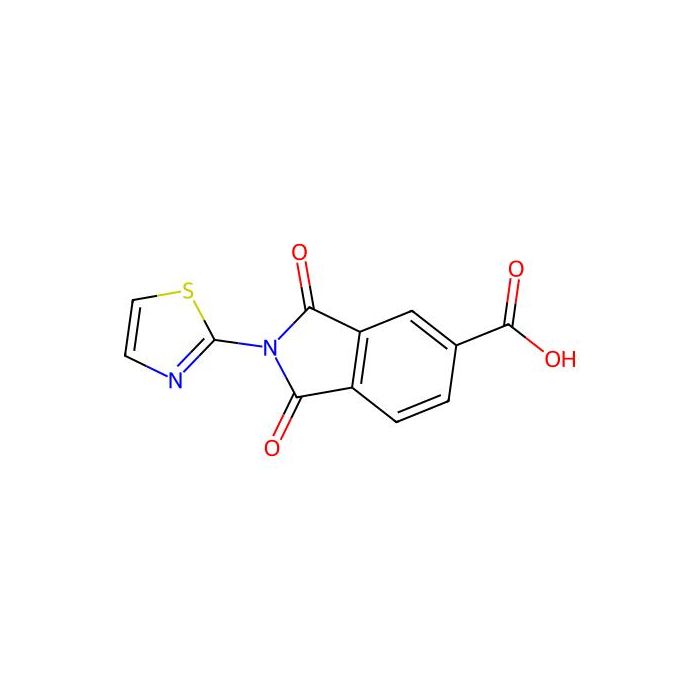 1,3-Dioxo-2-thiazol-2-yl-2,3-dihydro-1H-isoindole-5-carboxylic acid -  CAS No(747663) by Aladdin Scientific