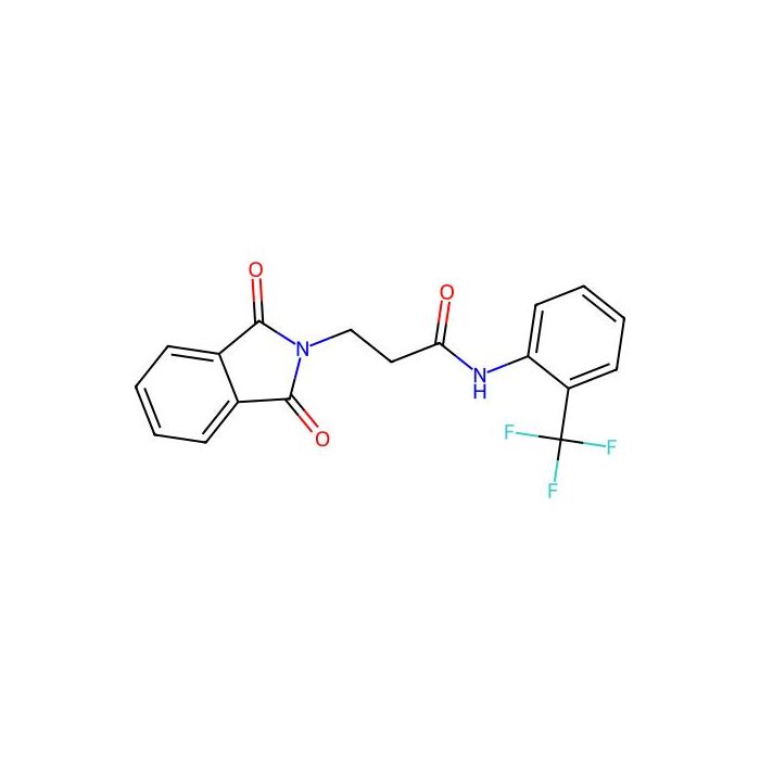 3-(1,3-dioxo-1,3-dihydro-2H-isoindol-2-yl)-N-[2-(trifluoromethyl)phenyl]propanamide -  CAS No(1002488) by Aladdin Scientific