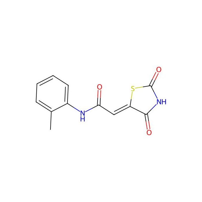2-(2,4-dioxo-1,3-thiazolidin-5-ylidene)-N-(2-methylphenyl)acetamide - ≥98% CAS No(430443-01-9) by Aladdin Scientific