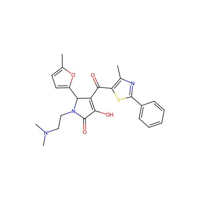 1-(2-(dimethylamino)ethyl)-3-hydroxy-4-(4-methyl-2-phenylthiazole-5-carbonyl)-5-(5-methylfuran-2-yl)-1H-pyrrol-2(5H)-one -  CAS No(623123-80-8) by Aladdin Scientific