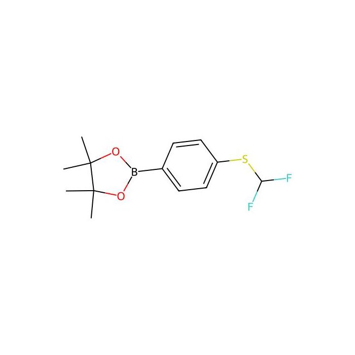 2-{4-[(Difluoromethyl)sulfanyl]phenyl}-4,4,5,5-tetramethyl-1,3,2-dioxaborolane - ≥95% CAS No(1026796-82-6) by Aladdin Scientific