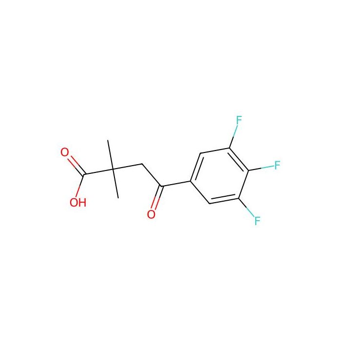2,2-Dimethyl-4-oxo-4-(3,4,5-trifluorophenyl)butanoic acid -  CAS No(898766-72-8) by Aladdin Scientific