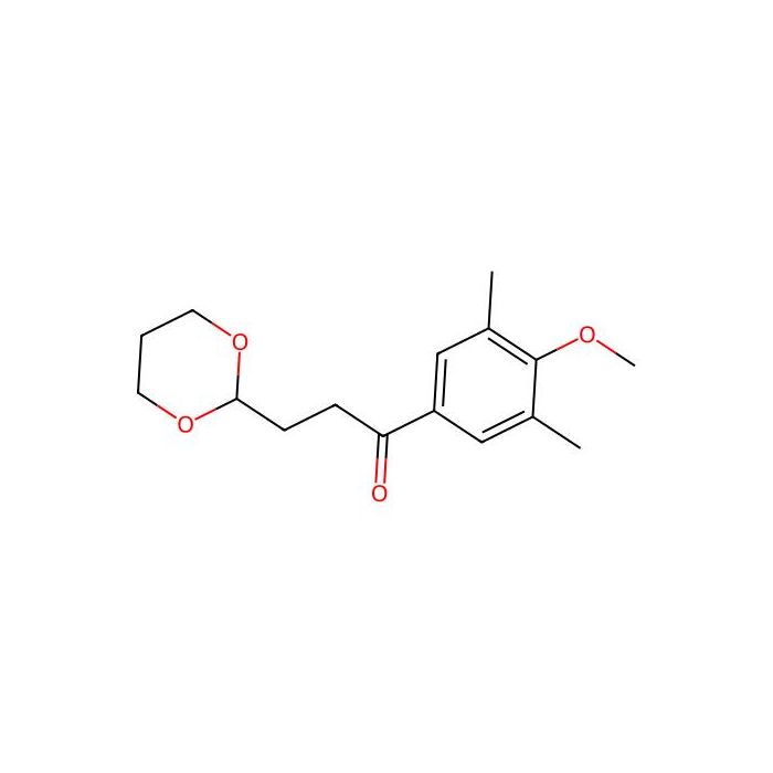 3-(1,3-Dioxan-2-yl)-1-(4-methoxy-3,5-dimethylphenyl)propan-1-one -  CAS No(898786-73-7) by Aladdin Scientific