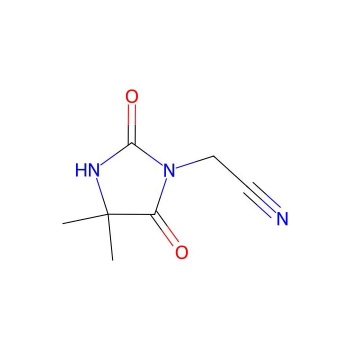 2-(4,4-Dimethyl-2,5-dioxoimidazolidin-1-yl)acetonitrile - ≥95% CAS No(1000932-38-6) by Aladdin Scientific