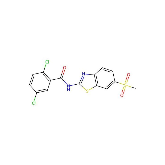 2,5-dichloro-N-(6-(methylsulfonyl)benzo[d]thiazol-2-yl)benzamide -  CAS No(349627-09-4) by Aladdin Scientific