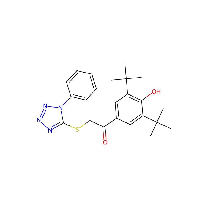 1-(3,5-di-tert-butyl-4-hydroxyphenyl)-2-((1-phenyl-1H-tetrazol-5-yl)thio)ethanone -  CAS No(313959-09-0) by Aladdin Scientific