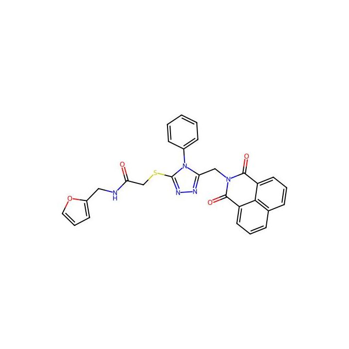 2-((5-((1,3-dioxo-1H-benzo[de]isoquinolin-2(3H)-yl)methyl)-4-phenyl-4H-1,2,4-triazol-3-yl)thio)-N-(furan-2-ylmethyl)acetamide -  CAS No(325693-35-4) by Aladdin Scientific