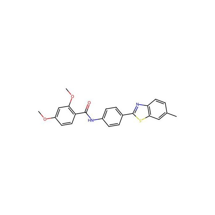 2,4-dimethoxy-N-[4-(6-methyl-1,3-benzothiazol-2-yl)phenyl]benzamide -  CAS No(313515-81-0) by Aladdin Scientific