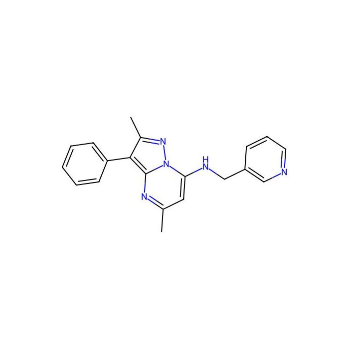 2,5-dimethyl-3-phenyl-N-(pyridin-3-ylmethyl)pyrazolo[1,5-a]pyrimidin-7-amine -  CAS No(850750-71-9) by Aladdin Scientific