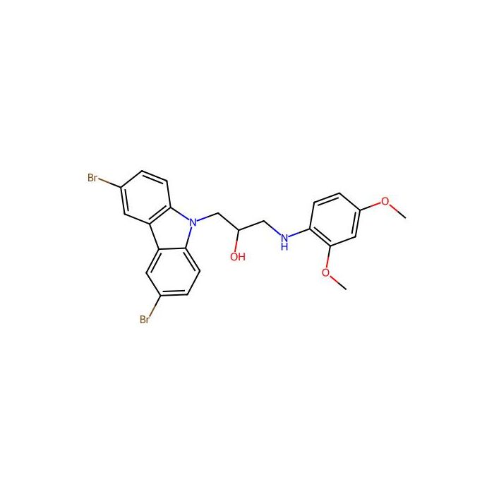 1-(3,6-Dibromo-carbazol-9-yl)-3-(2,4-dimethoxy-phenylamino)-propan-2-ol -  CAS No(312636-23-0) by Aladdin Scientific