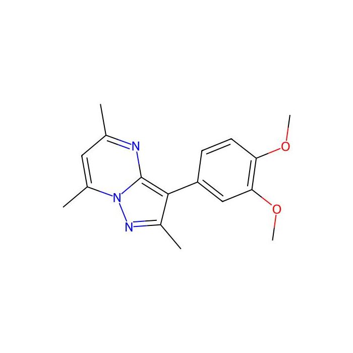 3-(3,4-Dimethoxyphenyl)-2,5,7-trimethylpyrazolo[1,5-a]pyrimidine -  CAS No(838880-47-0) by Aladdin Scientific