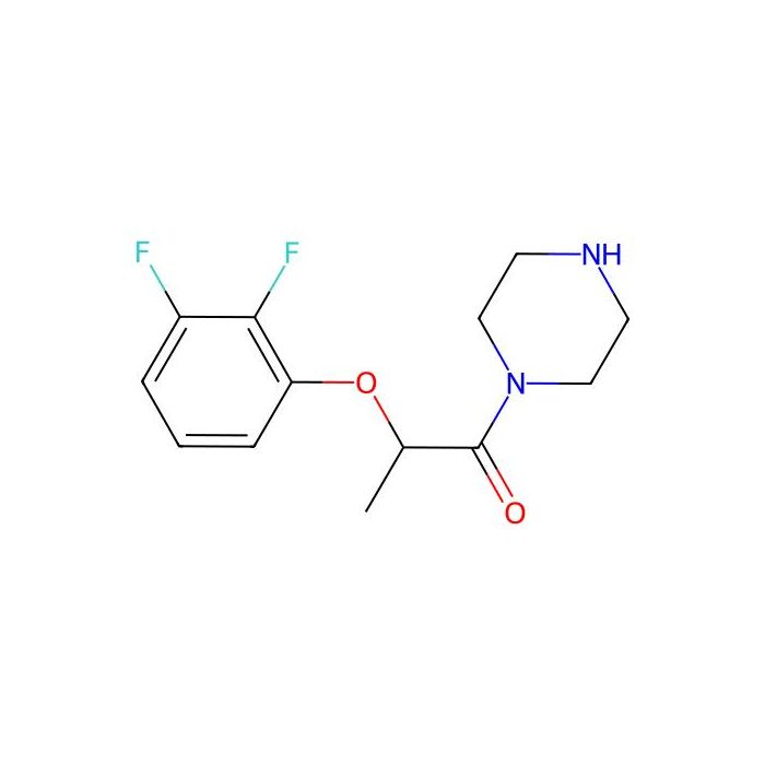 2-(2,3-Difluorophenoxy)-1-(piperazin-1-yl)propan-1-one - ≥98% CAS No(1271613-34-3) by Aladdin Scientific