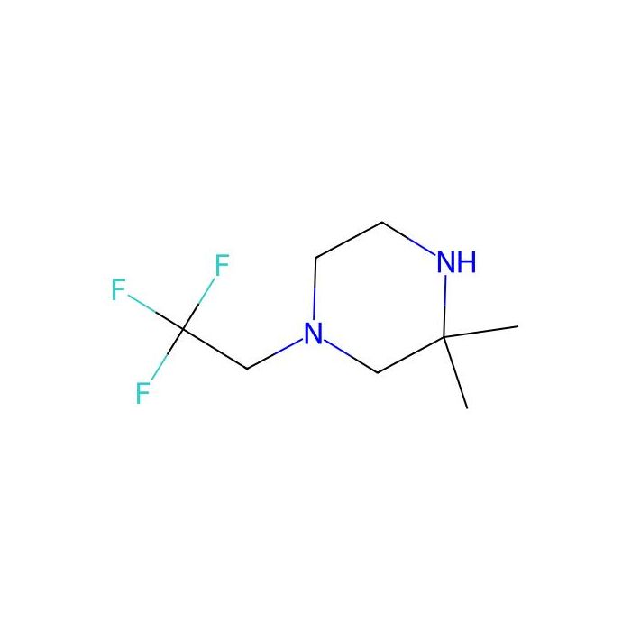 3,3-Dimethyl-1-(2,2,2-trifluoroethyl)piperazine - ≥98% CAS No(1432678-44-8) by Aladdin Scientific
