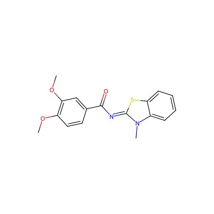 3,4-dimethoxy-N-(3-methyl-1,3-benzothiazol-2-ylidene)benzamide -  CAS No(53641-52-4) by Aladdin Scientific