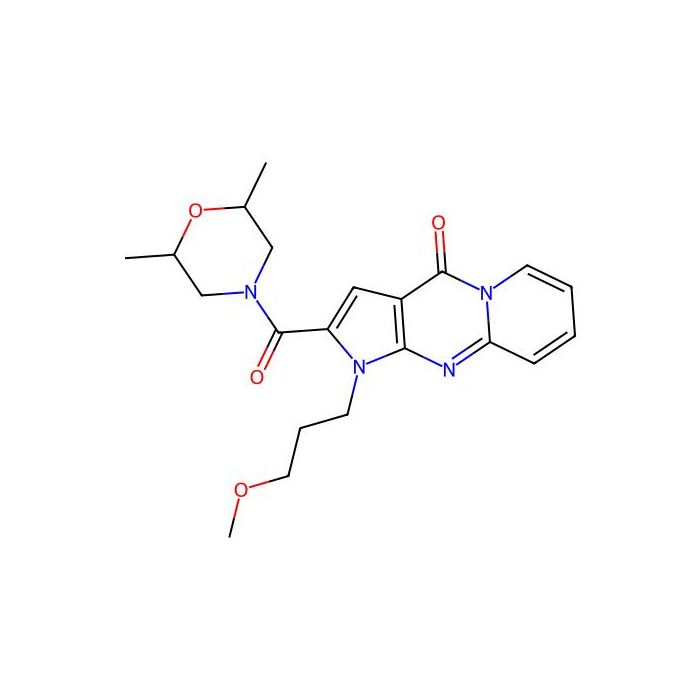 2-(2,6-dimethylmorpholine-4-carbonyl)-1-(3-methoxypropyl)pyrido[1,2-a]pyrrolo[2,3-d]pyrimidin-4(1H)-one -  CAS No(900881-50-7) by Aladdin Scientific