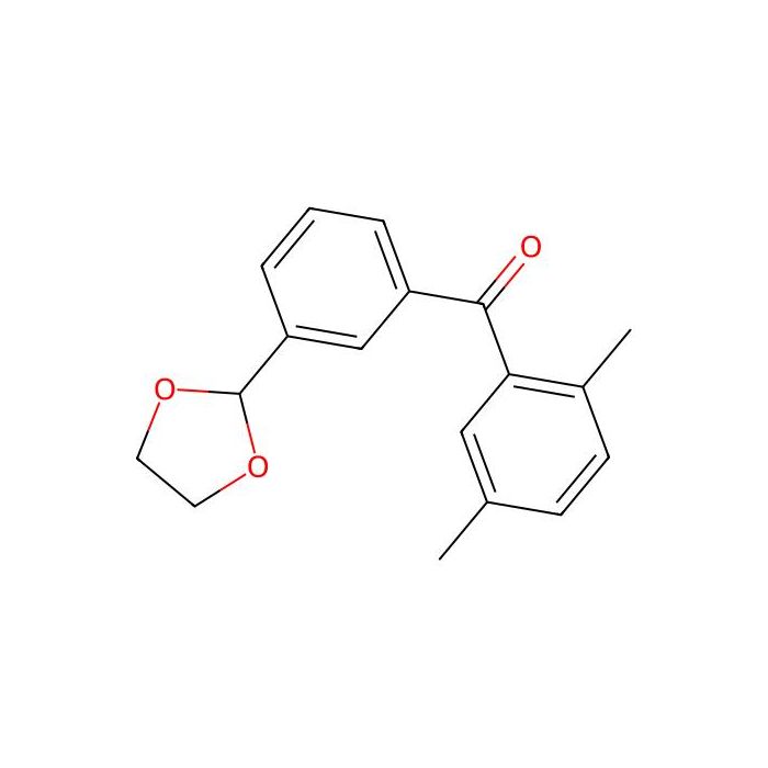 2,5-Dimethyl-3'-(1,3-dioxolan-2-YL)benzophenone -  CAS No(898779-36-7) by Aladdin Scientific