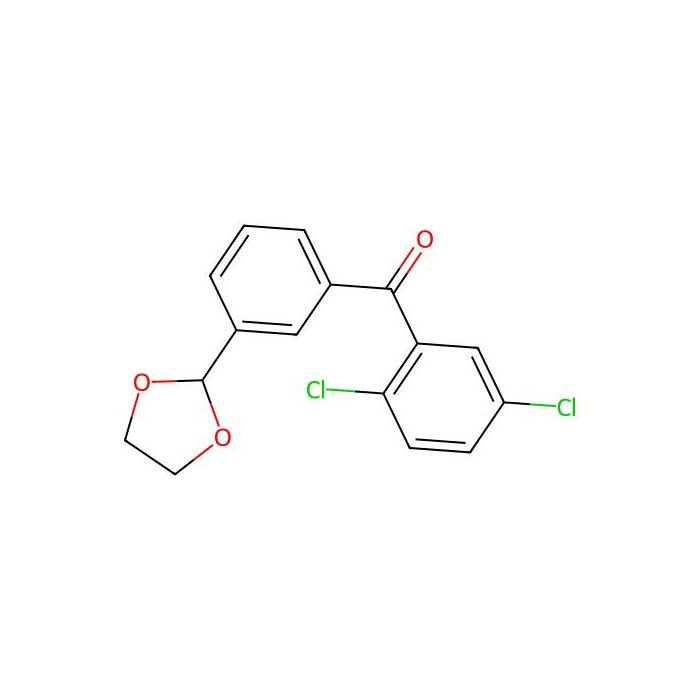 2,5-Dichloro-3'-(1,3-dioxolan-2-YL)benzophenone -  CAS No(898759-55-2) by Aladdin Scientific