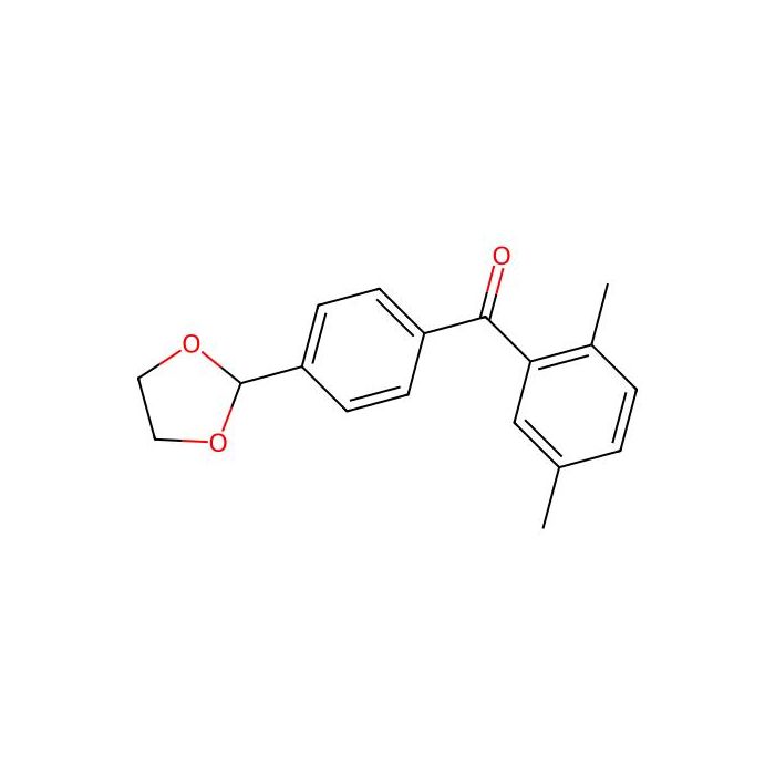 2,5-Dimethyl-4'-(1,3-dioxolan-2-YL)benzophenone -  CAS No(898760-22-0) by Aladdin Scientific