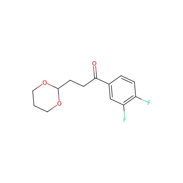 3',4'-Difluoro-3-(1,3-dioxan-2-YL)propiophenone -  CAS No(884504-28-3) by Aladdin Scientific
