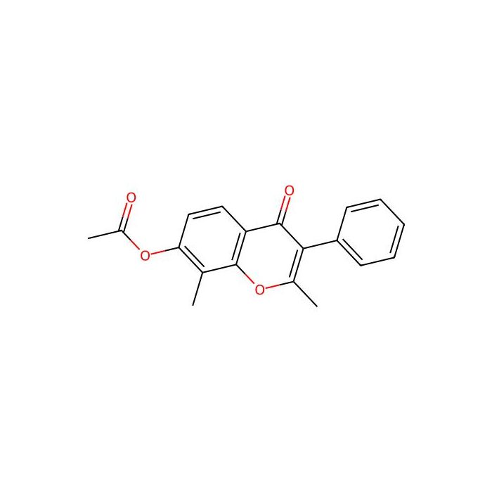 2,8-dimethyl-4-oxo-3-phenyl-4H-chromen-7-yl acetate -  CAS No(39582-06-4) by Aladdin Scientific
