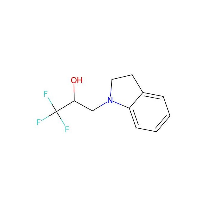 3-(2,3-dihydro-1H-indol-1-yl)-1,1,1-trifluoropropan-2-ol - ≥90% CAS No(672952-06-6) by Aladdin Scientific