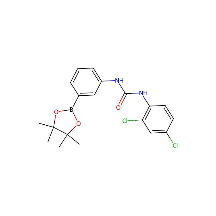 1-(2,4-Dichlorophenyl)-3-[3-(tetramethyl-1,3,2-dioxaborolan-2-yl)phenyl]urea - ≥96% CAS No(1809876-48-9) by Aladdin Scientific