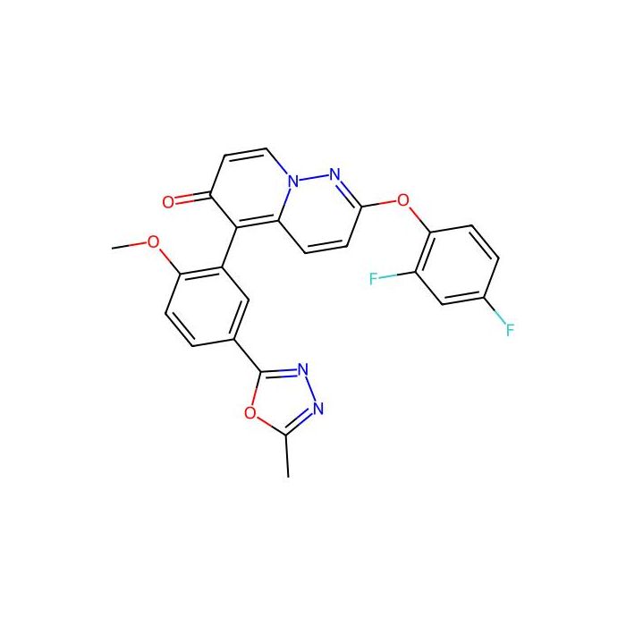 2-(2,4-Difluorophenoxy)-5-(2-methoxy-5-(5-methyl-1,3,4-oxadiazol-2-yl)phenyl)-6H-pyrido[1,2-b]pyridazin-6-one -  CAS No(1349264-72-7) by Aladdin Scientific