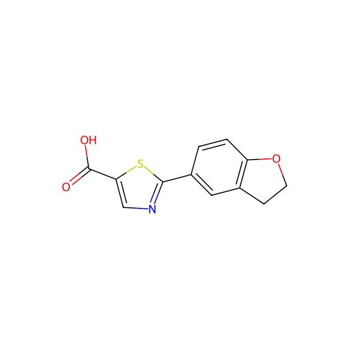 2-(2,3-Dihydro-1-benzofuran-5-yl)-1,3-thiazole-5-carboxylic acid - ≥95% CAS No(1157331-90-2) by Aladdin Scientific