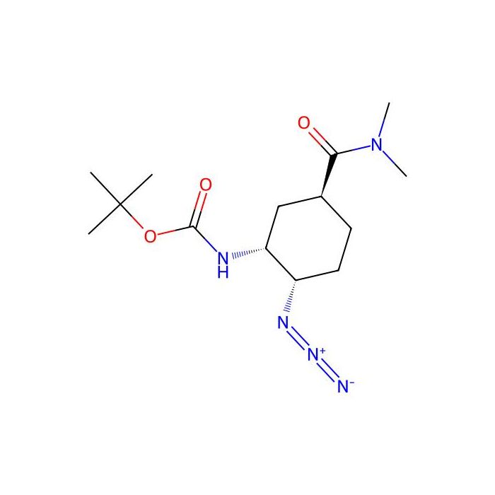1,1-Dimethylethyl N-((1R,2S,5S)-2-azido-5-((dimethylamino)carbonyl)cyclohexyl)carbamate -  CAS No(480450-69-9) by Aladdin Scientific