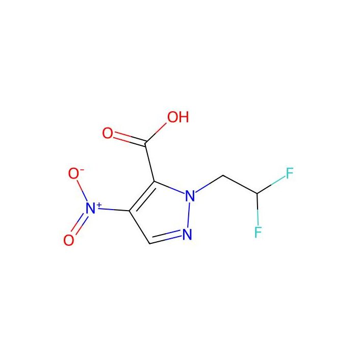 1-(2,2-difluoroethyl)-4-nitro-1H-pyrazole-5-carboxylic acid - ≥97% CAS No(1795275-24-9) by Aladdin Scientific