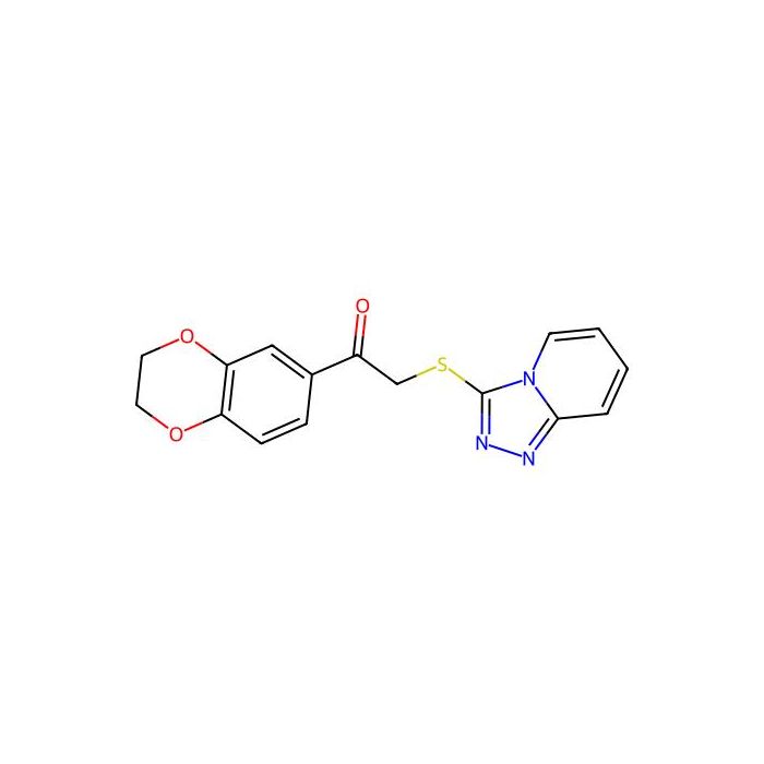 1-(2,3-Dihydro-1,4-benzodioxin-6-yl)-2-([1,2,4]triazolo[4,3-a]pyridin-3-ylthio)ethanone -  CAS No(690643-07-3) by Aladdin Scientific