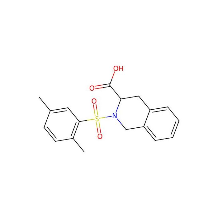 2-(2,5-Dimethylbenzenesulfonyl)-1,2,3,4-tetrahydroisoquinoline-3-carboxylic acid - ≥95% CAS No(1008267-37-5) by Aladdin Scientific