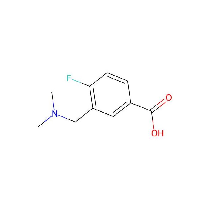 3-((Dimethylamino)methyl)-4-fluorobenzoic acid - ≥95% CAS No(1344076-62-5) by Aladdin Scientific