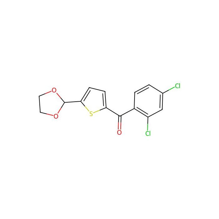 2-(2,4-Dichlorobenzoyl)-5-(1,3-dioxolan-2-YL)thiophene - ≥95% CAS No(898778-88-6) by Aladdin Scientific