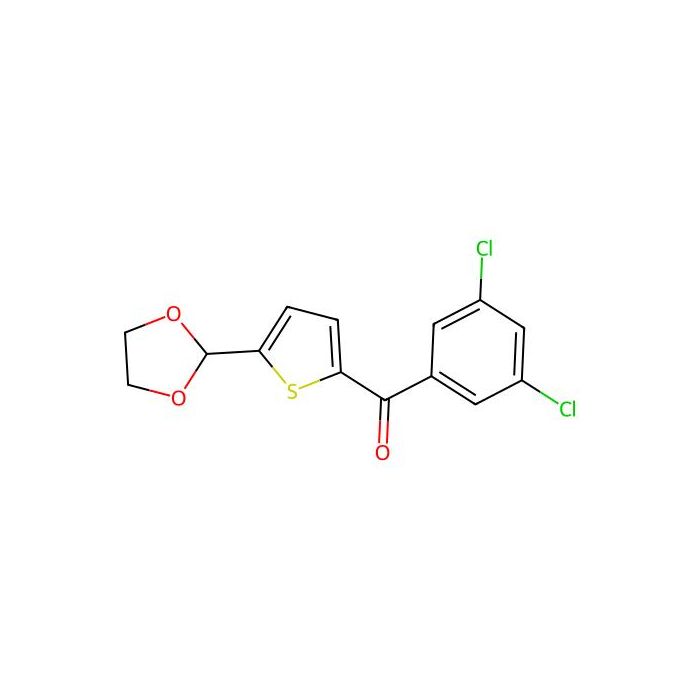 2-(3,5-Dichlorobenzoyl)-5-(1,3-dioxolan-2-YL)thiophene -  CAS No(898778-96-6) by Aladdin Scientific