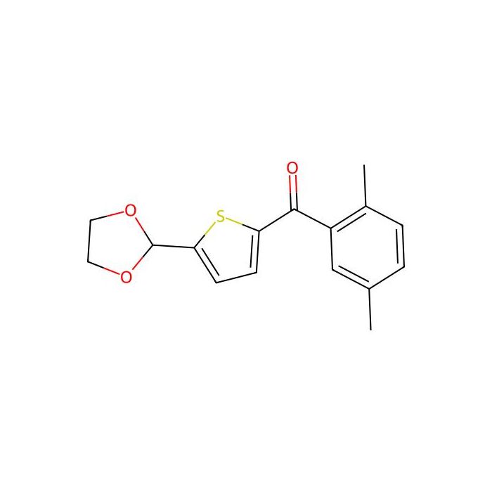 2-(2,5-Dimethylbenzoyl)-5-(1,3-dioxolan-2-YL)thiophene -  CAS No(898779-22-1) by Aladdin Scientific