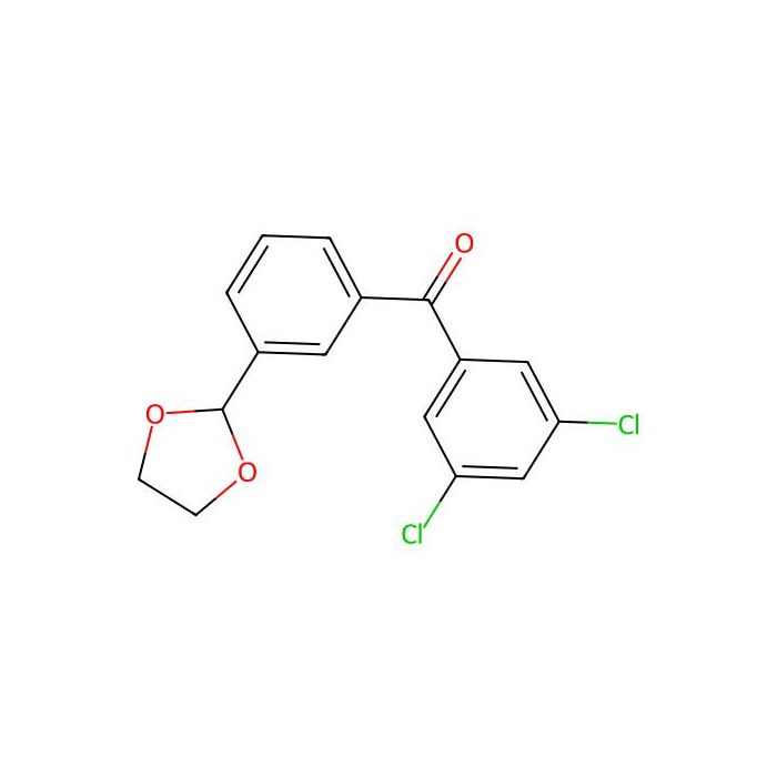 3,5-Dichloro-3'-(1,3-dioxolan-2-YL)benzophenone -  CAS No(898759-61-0) by Aladdin Scientific