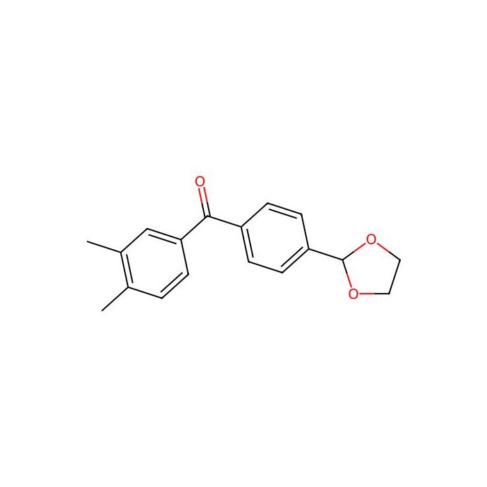 3,4-Dimethyl-4'-(1,3-dioxolan-2-YL)benzophenone -  CAS No(898760-28-6) by Aladdin Scientific