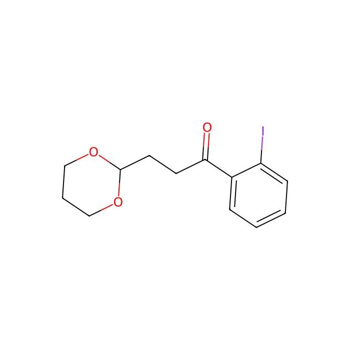 3-(1,3-Dioxan-2-YL)-2'-iodopropiophenone -  CAS No(898785-46-1) by Aladdin Scientific