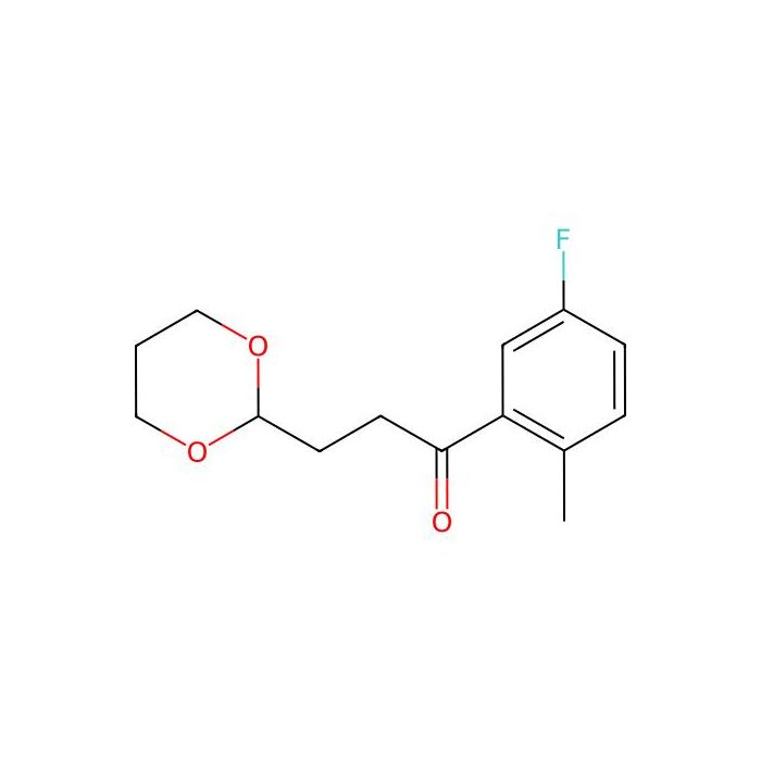 3-(1,3-Dioxan-2-Yl)-5'-Fluoro-2'-Methylpropiophenone -  CAS No(884504-39-6) by Aladdin Scientific