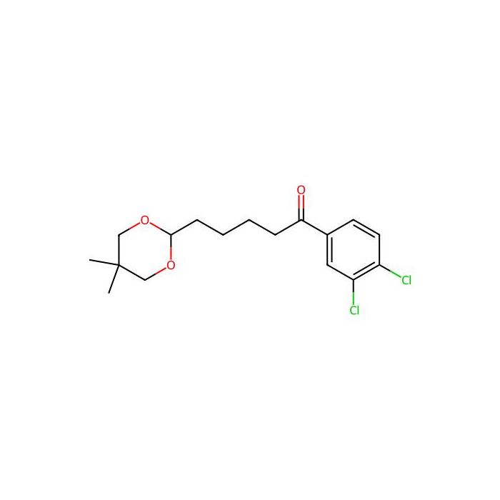3',4'-Dichloro-5-(5,5-dimethyl-1,3-dioxan-2-YL)valerophenone - ≥95% CAS No(898757-06-7) by Aladdin Scientific