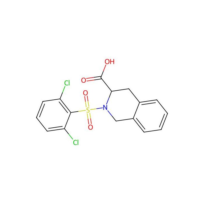 2-(2,6-Dichlorobenzenesulfonyl)-1,2,3,4-tetrahydroisoquinoline-3-carboxylic acid - ≥95% CAS No(1009520-26-6) by Aladdin Scientific
