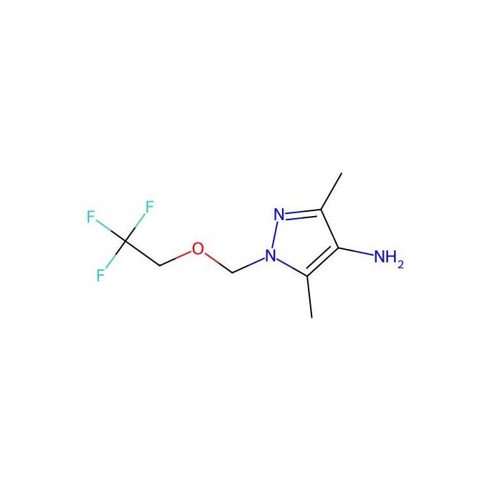 3,5-dimethyl-1-[(2,2,2-trifluoroethoxy)methyl]-1H-pyrazol-4-amine - ≥97% CAS No(1006473-39-7) by Aladdin Scientific