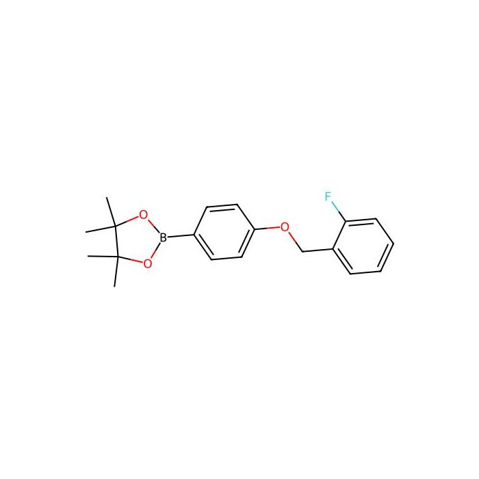 1,3,2-Dioxaborolane, 2-[4-[(2-fluorophenyl)methoxy]phenyl]-4,4,5,5-tetramethyl- - ≥95% CAS No(2246642-41-9) by Aladdin Scientific