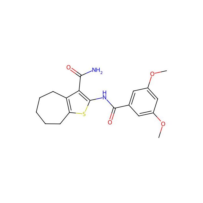 2-(3,5-dimethoxybenzamido)-5,6,7,8-tetrahydro-4H-cyclohepta[b]thiophene-3-carboxamide -  CAS No(353468-94-7) by Aladdin Scientific